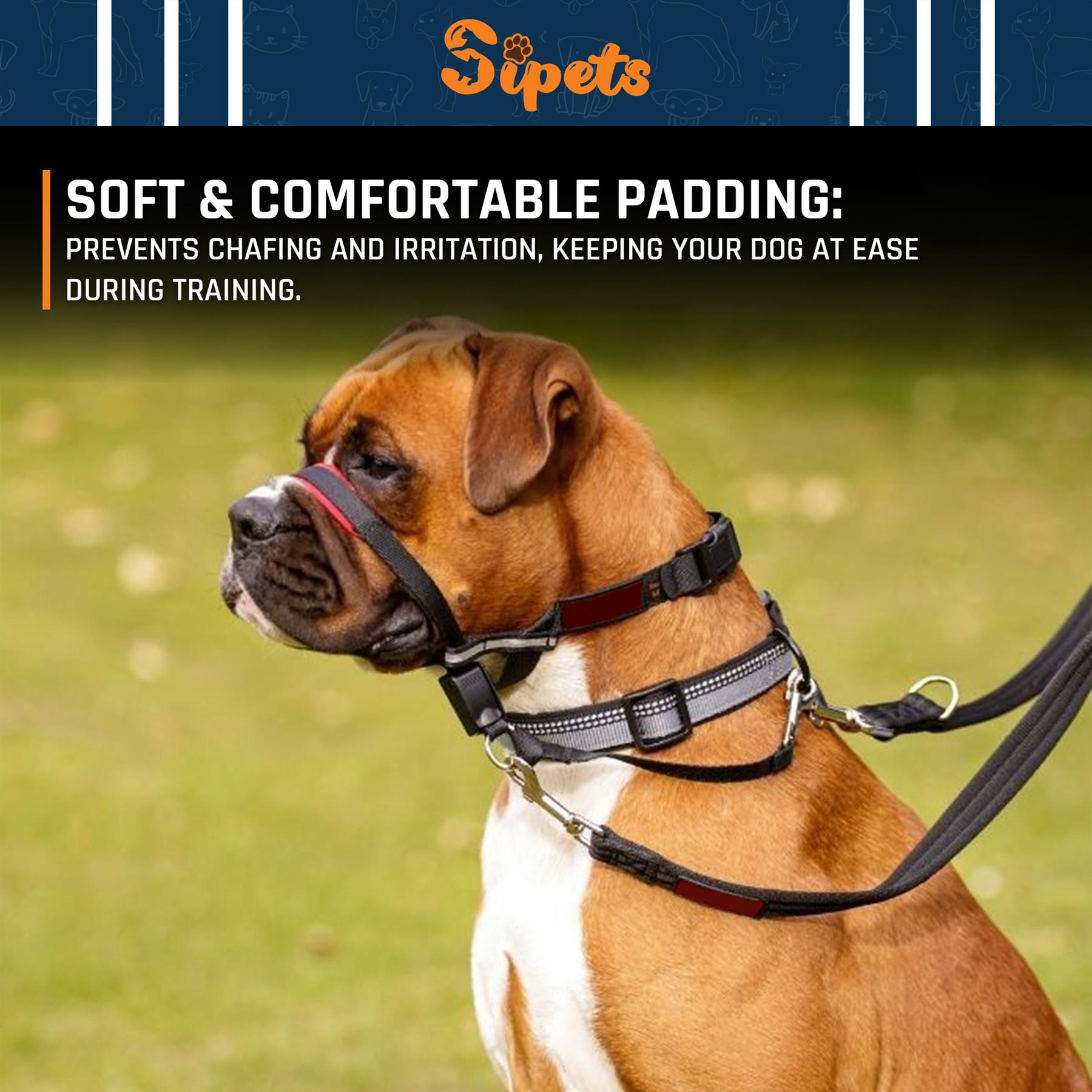 headcollar non pull dog head collar for training adjustable dog halter