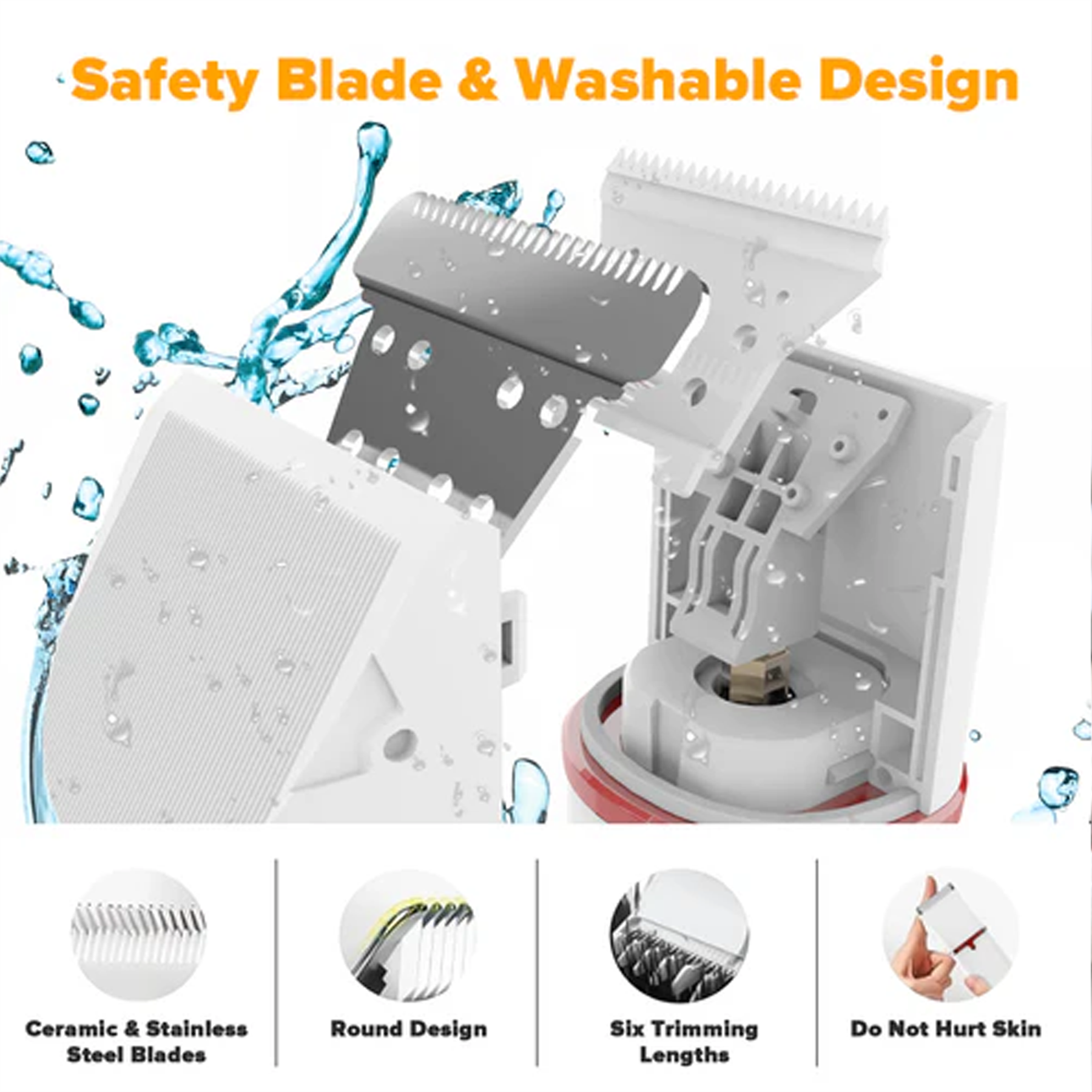 dog clippers dog grooming kit rechargeable cordless pet grooming clippers