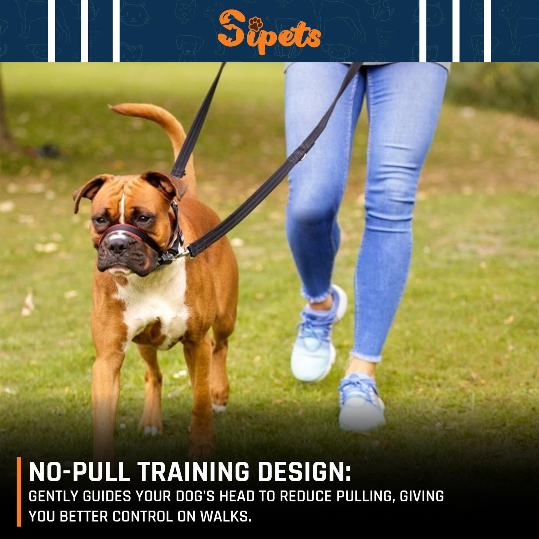 headcollar non pull dog head collar for training adjustable dog halter