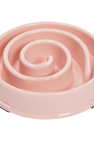 slow feeder dog bowl large pet anti bloat gulp interactive puppy cat feed dish