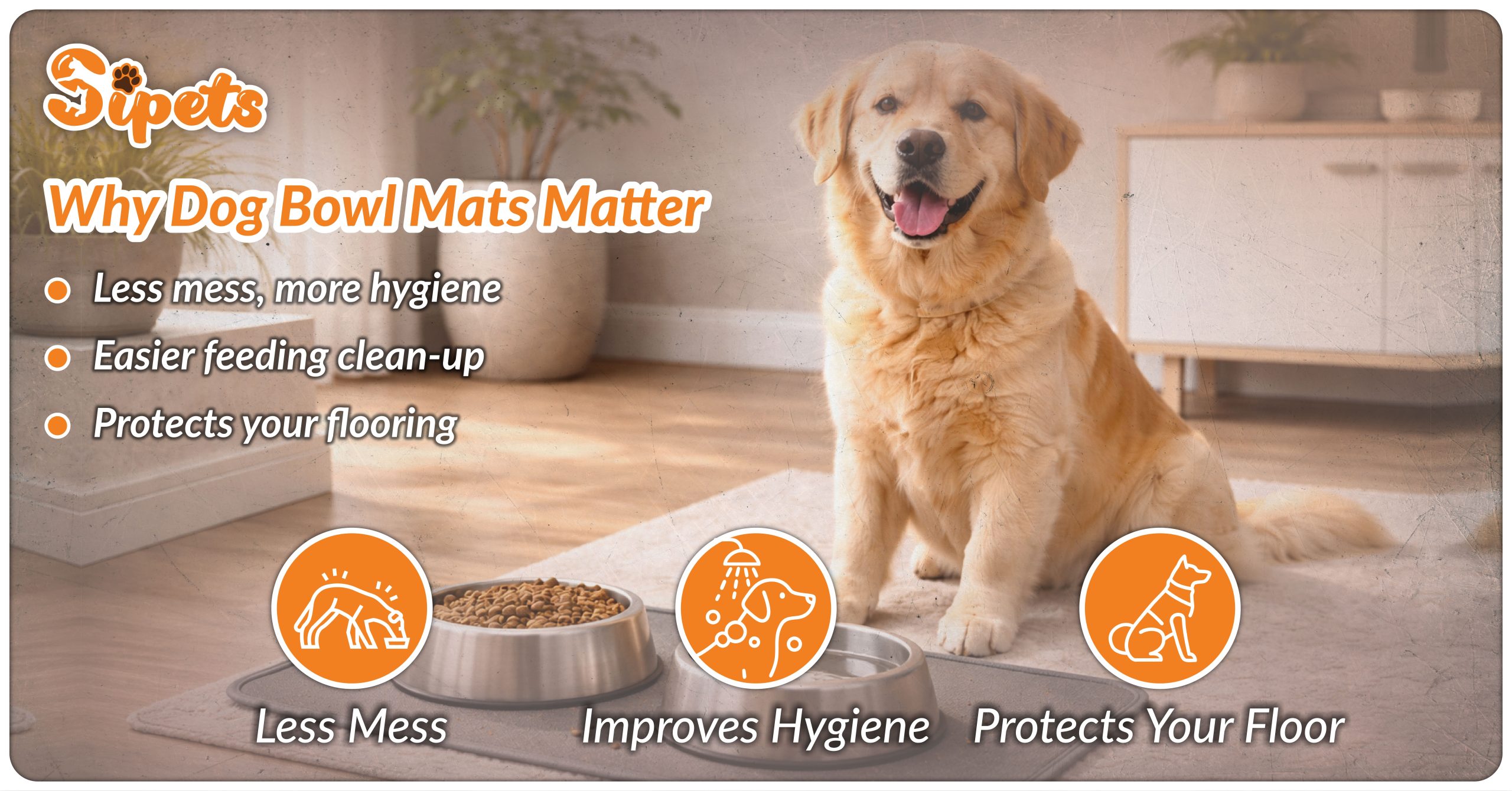 Dog Bowl Mats Benefits