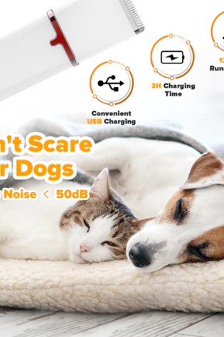 dog clippers dog grooming kit rechargeable cordless pet grooming clippers