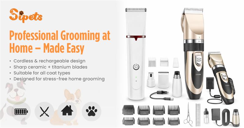 Best Dog Clippers for Home Grooming in the UK