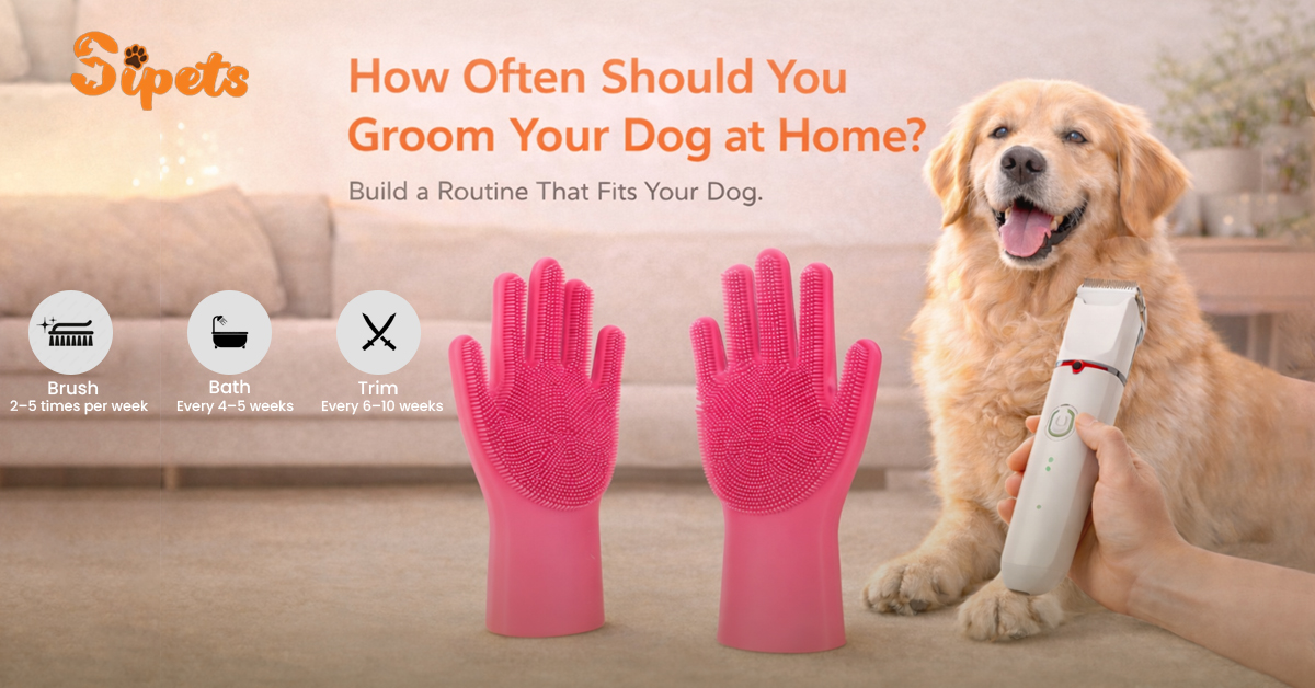 How Often Should You Groom Your Dog at Home?